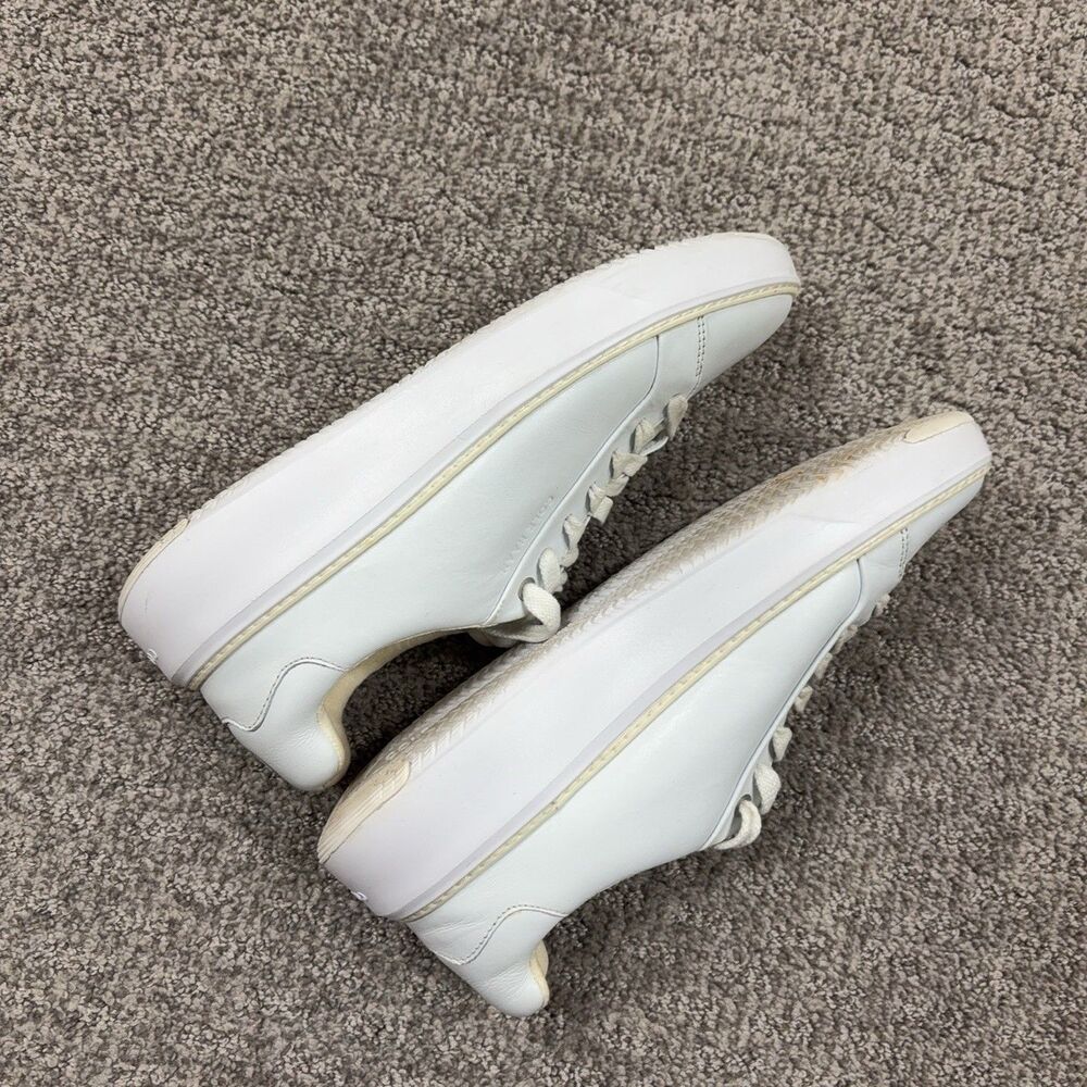 Cole Haan Shoes Womens 8 White GrandPro Leather Sneaker Lace Up Comfort Walking - Picture 6 of 11